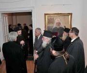 04.03.2011г. Откриване изложба посветена на патр.Кирил 