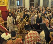 07.04.2013г. - 3 Неделя на Великия пост - Кръстопоклонна - Архиерейска света Литургия , Митрополитски храм 