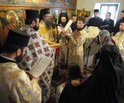 14.04.2013г. - Гр. Сопот - 4 Неделя на Великия пост - Преп. Йоан Лествичник. Архиерейска св. Литургия и монашеско пострижение , Девически метох 