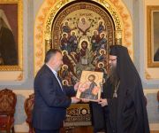 21.10.2015г. - Среща на Негово Високопреосвещенство Пловдивският митрополит Николай с кандидат - кмета на Община Карлово д-р Емил Кабаиванов .