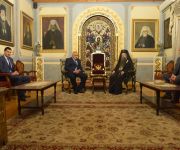 06.11.2015г. - Посещение на Българският Премиер Бойко Борисов при Негово Високопреосвещенство Пловдивския митрополит Николай .