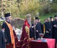 11.05.2019 г. - Поставяне на основен камък на нов параклис - 