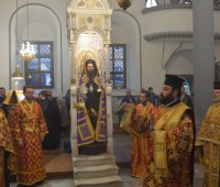 25.10.2019 г. - Празнична вечерня с петохлебие в храм „Св. Димитър” в Старинния град Пловдив.