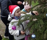 14.12.2019 г. - Коледна елха в Баткунската света обител.