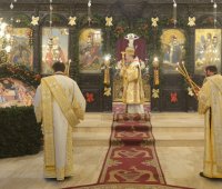 25.12.2019 г. - Рождество Христово. Архиерейска света Литургия в митрополитския храм „Св. вмчца Марина“, град Пловдив.