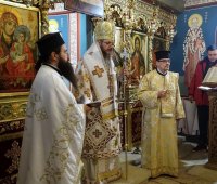 07.03.2020 г. - Тодорова събота. Архиерейска света Литургия в Баткунския манастир „Св. ап. Петър и Павел“, село Паталеница.