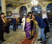 08.03.2020 г. - Архиерейска света Литургия за Неделя Православна в катедрален храм „Успение Богородично“, град Пазарджик.