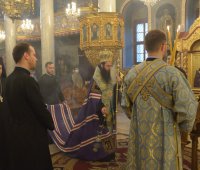 20.03.2020 г. - Малко повечерие с Богородичен канон и акатист 3 статия в митрополитския храм „Св. вмчца Марина”, град Пловдив.